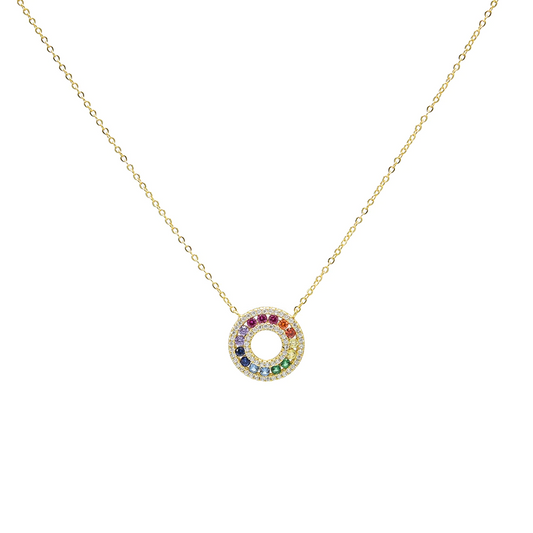 GOLD MULTICOLOR NECKLACE