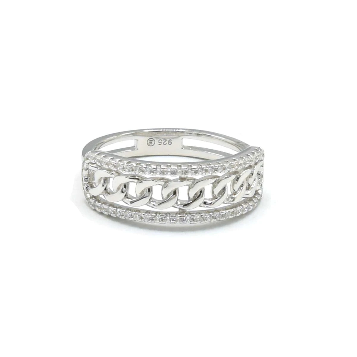 SILVER CHAIN WITH DIAMOND