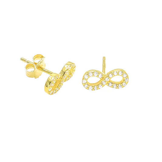GOLD INFINITE EARRINGS