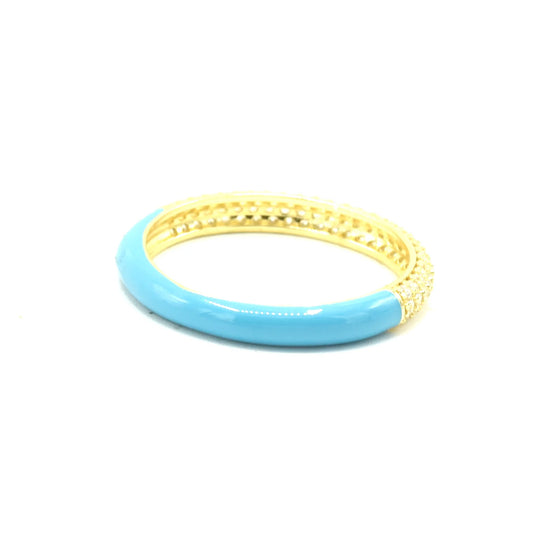 GOLD PLATED TURQUOISE RING