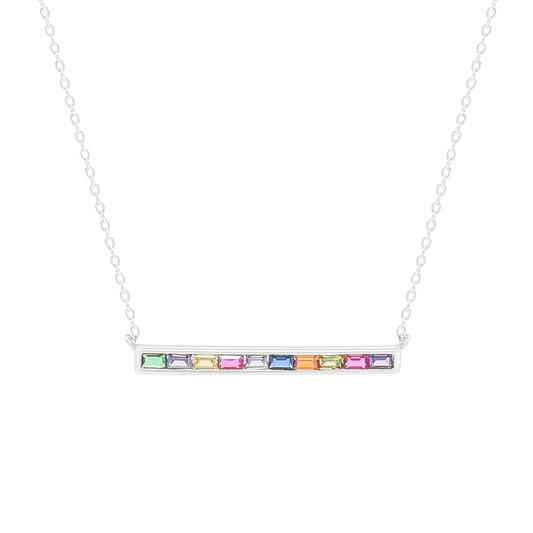 SILVER MULTICOLOR BAR